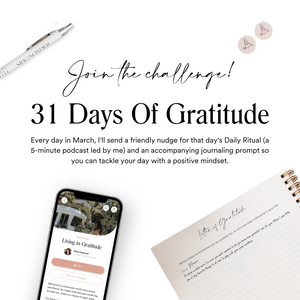 31 Days Of Gratitude Challenge