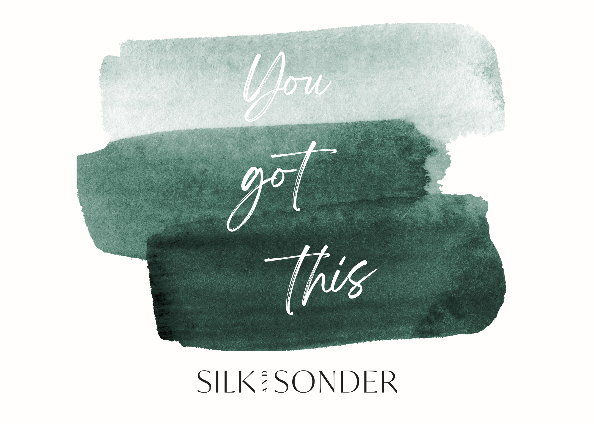 Silk + Sonder $25.00 / You Got This E-Gift Card